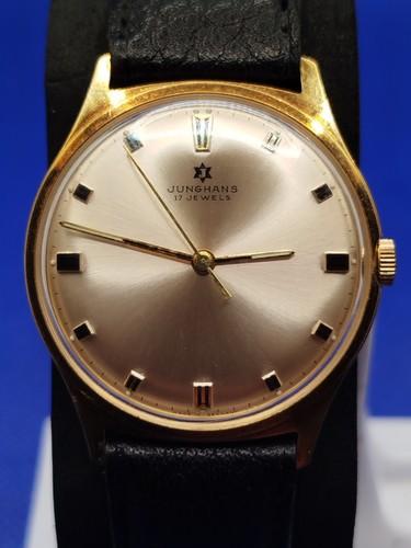 Vergoldete vintage junghans - vergoldete, vintage-junghans