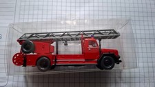 1/87 WIKING Sondermodell Magirus-Deutz Saturn Feuerwehr Drehleiter Trupp-Kabine
