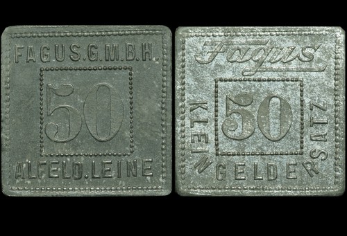 Notgeld pfennig unesco - pfennig.,