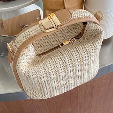 Handgewebte gewebte Handtasche