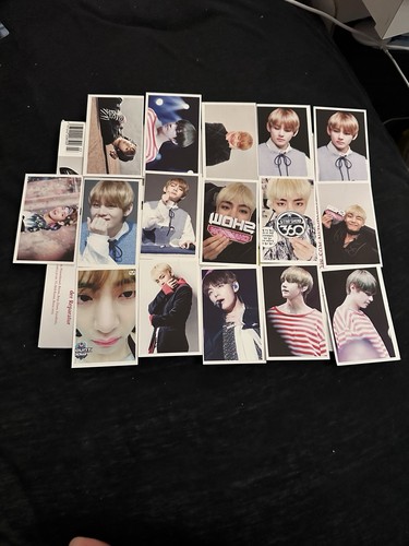 Kpop bts fotokarten set kim - |,