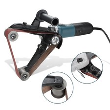 Rohrschleifer 1300W Schleifer Bandschleifer 760mm Drahtziehen Anbausatz Zubehör