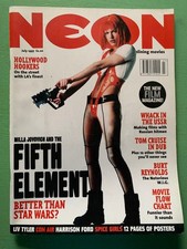 NEON July-1997 MILLA JOVOVICH Burt Reynolds Liv Tyler Mary McCormack Danny Nucci