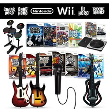 Nintendo Wii BAND Party ? Spiele, Gitarre ? und Mikro ? Micro Auswahl ??