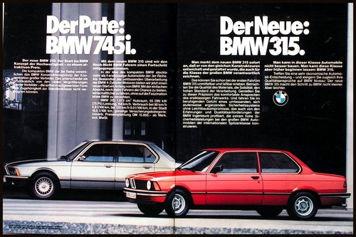 Bmw 315 und 745i - 21, e23