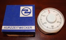 weißer DDR Kurzzeitwecker