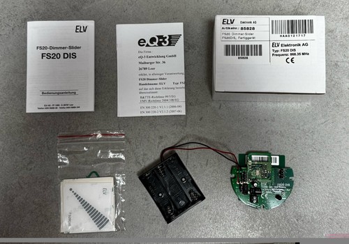 Elv fs20 dimmer - dimmer-slider, dis