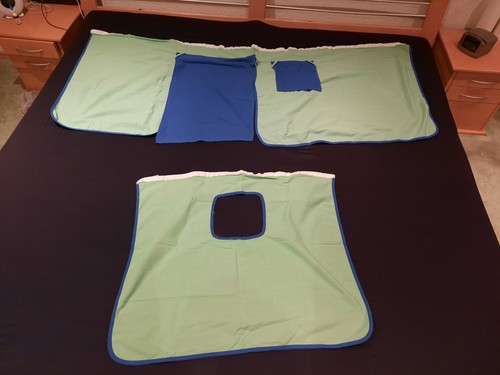 Vorhangset für hochbett - für,