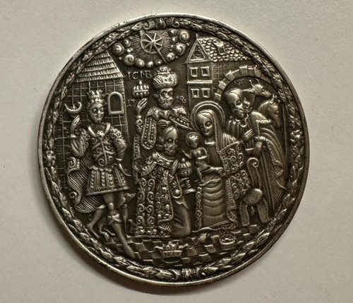 925 silber taler medaille - 925,