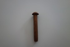 Kupfer Nieten Halbrundkopfnieten Vollnieten 6 x 40