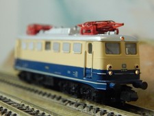 Arnold 2315 : E-LOK E 10 1244 "RHEINGOLD" IN BEIGE BLAU SPUR N ANALOG OHNE VP