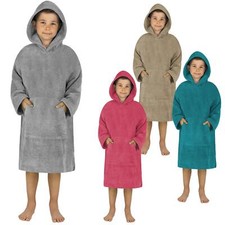 Kinder langarm Badeponcho für
