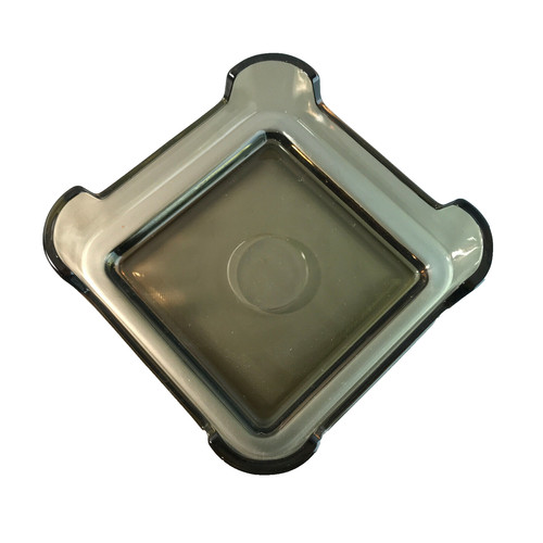 Rauchglas schälchen schale - rauchglas,