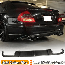 Für Mercedes E-Klasse W211 E55 AMG Carbon Heckdiffusor Heckschürze Stoßstange 