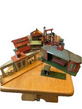 Blechspielzeug 1930er für Märklin Spur 0 Konvolut aus 14 Teilen