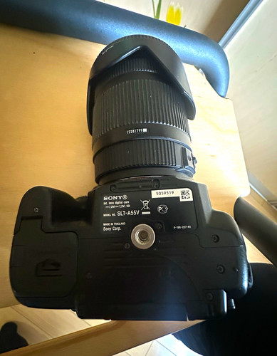 Sony alpha slt a55v - sony, slt-a55v