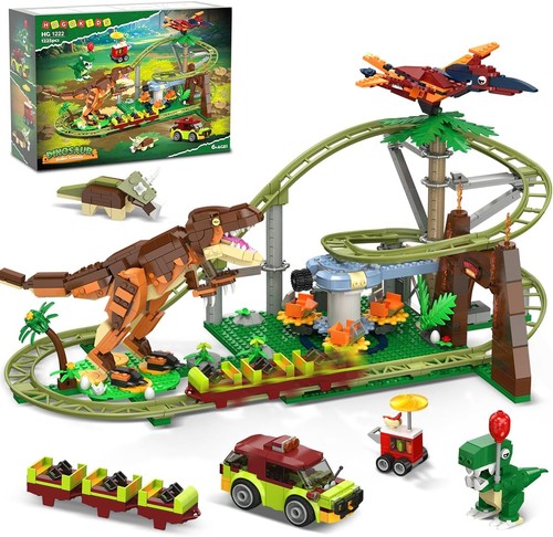 Dinosaurier achterbahn - dinosaurier,