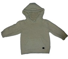 Kapuzenpullover Teddy-weich Beige Größe 92 TOPOMINI