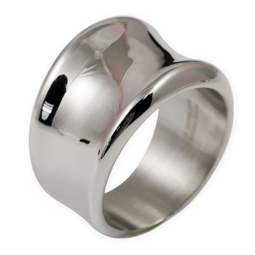 Damen edelstahl ring - ring, bandring