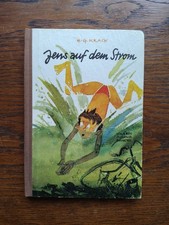 Kinderbuch DDR Jens auf dem Strom, 1981 Knabes Jugendbücherei