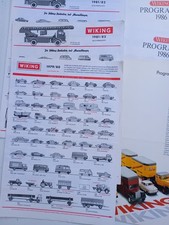 Wiking konvolut kataloge 1979 - kataloge,