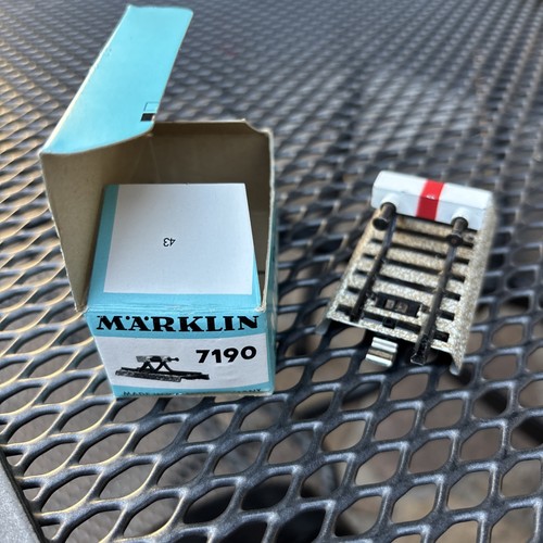 Märklin 7190 prellbock zum - h0,