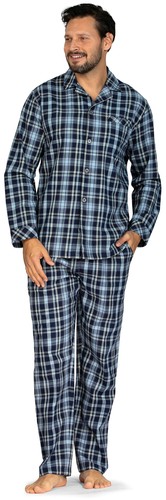 Herren schlafanzug webflanell - herren,