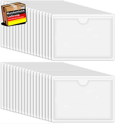 Selbstklebende etikettenhalter - selbstklebende,