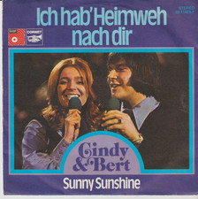 7" Cindy & Bert - Ich hab´ Heimweh nach dir - BASF 0511473 - D 1972