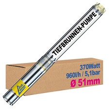 BRUNNENPUMPE TIEFBRUNNENPUMPE TAUCHPUMPE WASSER PUMPE GARTENPUMPE ROHR PUMPEN 2"