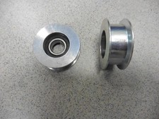 2 x Umlenkrolle Keilriemenscheibe f. Castelgarden Viking 25601570/0 Aufsitzmäher