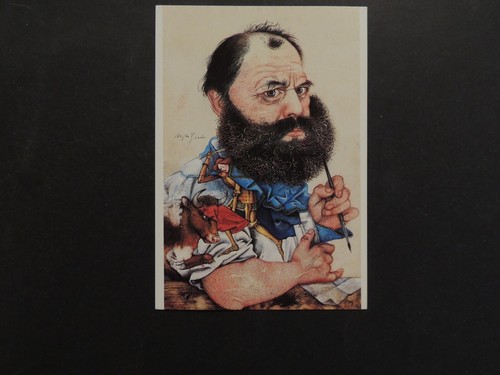 Postkarte selbstbildnis - postkarte, „selbstbildnis“