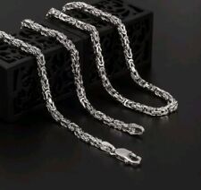 Echt Silber 925 Königskette. 50 cm 2.5 mm. Massiv. Neu. Damen Herren