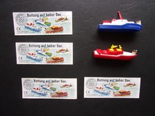 Ü-Ei - " Rettung auf hoher See " ... 1995 ... Wasserschutzpolizei/Feuerlöschboot