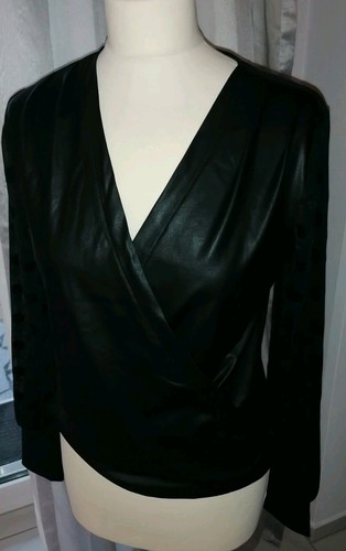 Bonprix bluse lederoptik - bonprix,