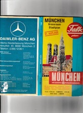 Falk Stadtplan München,Großraum Stadtplan 51. Auflage, 1984