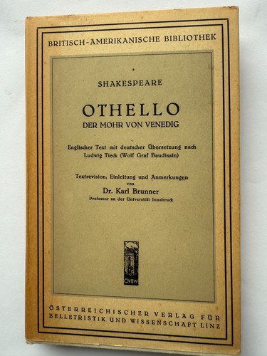 Shakespeare othello der - der, mohr