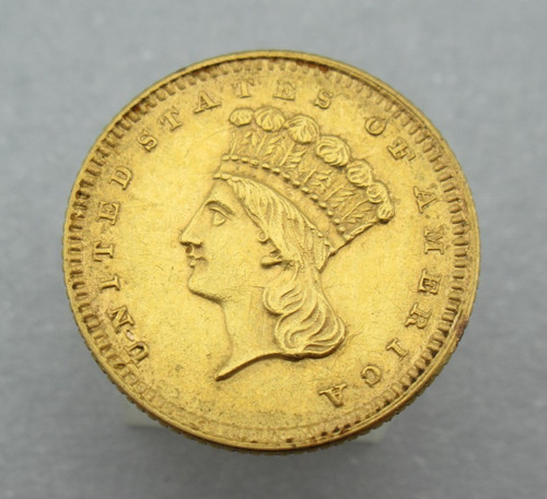 Dollar usa 1861 gold indian - dollar,