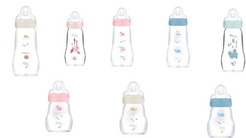 Mam glas flasche feel good - glas-flasche,