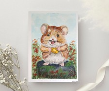 Hamster Gemälde klein