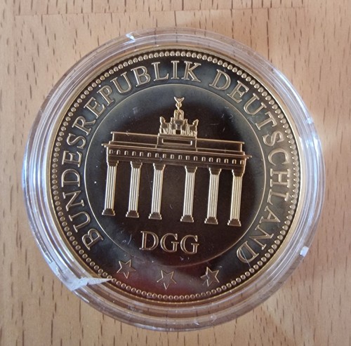 Dgg medaille brandenburger tor - medaille,