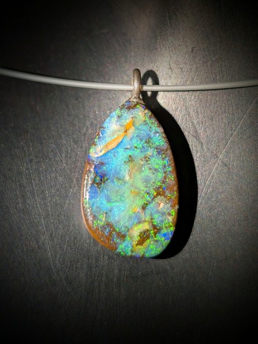Green galaxy boulder - 💚green,