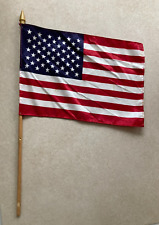 USA Flagge - Amerika Flagge  - American Flag mit Holzstab