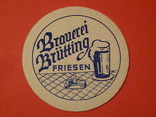 Bier Untersetzer ~ Brauerei Brutting = Brütting ~ ~ Hirschaid, Deutschland