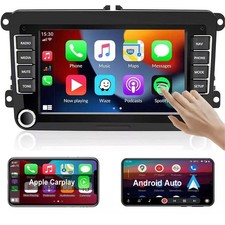 7"Apple Carplay Android 14 Autoradio GPS Navi Für VW GOLF 5 6 Passat Polo Tiguan