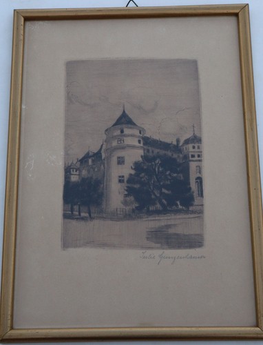 Original radierung altes - original,