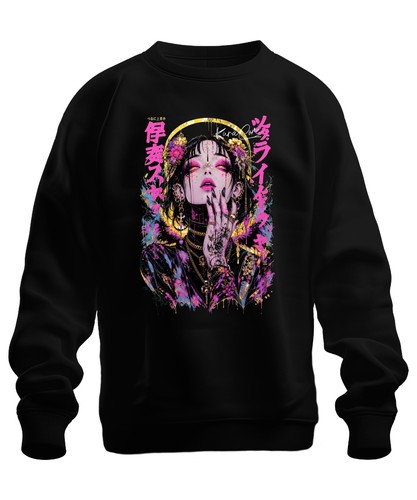 Cyberpunk manga frau gothic - cyberpunk,