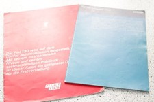 2x Prospekt Brochure Fiat 130 1970er