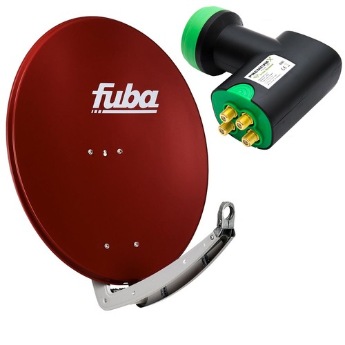 Fuba antenne schüssel rot - antenne, daa