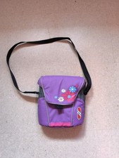 Puky Tasche Kind Lila Blumen  Urlaub reisen fahrrad ansehen 